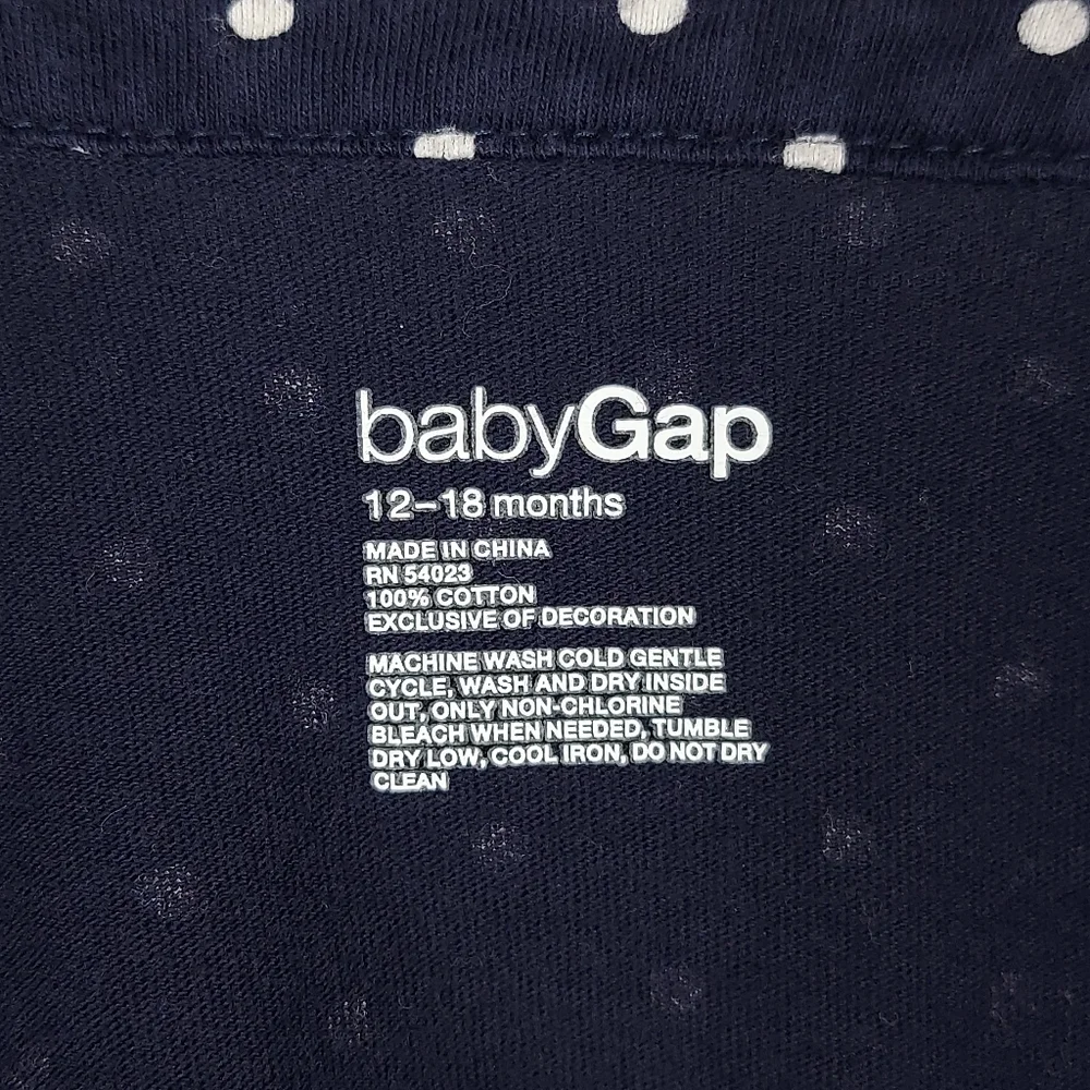BabyGap Polka Dotted One-Piece Jumpsuit